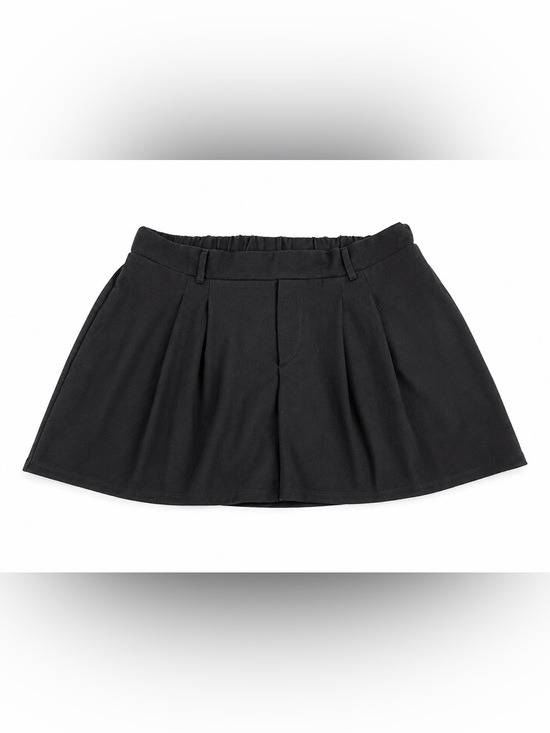 Originatily Dresses & Skirts - High-Rise Black Pleated Mini Skirt